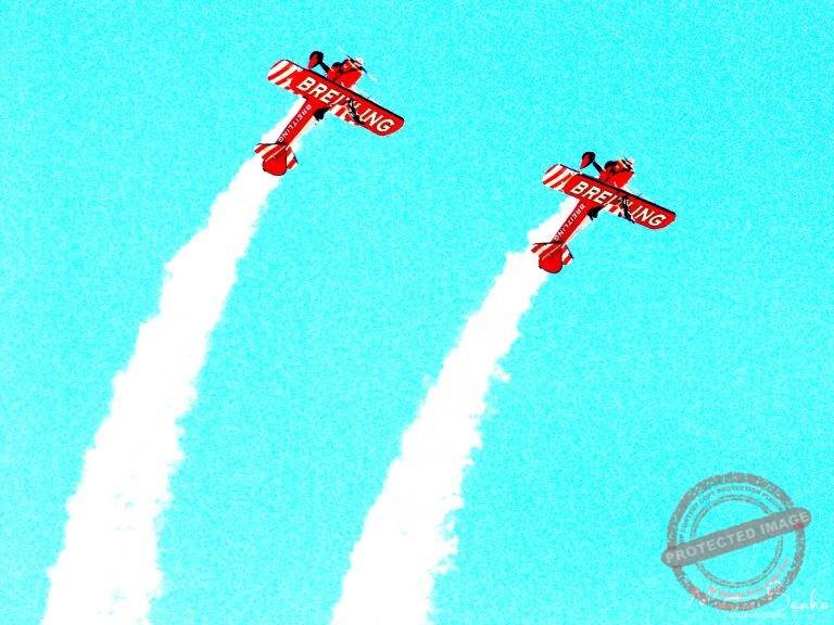 Breitling Wing Walkers Into the Blue