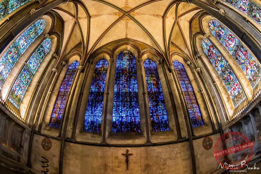 Salisbury Cathedral - Trinity Chapel - Prisoners of Conscience Window by Gabriel Loire