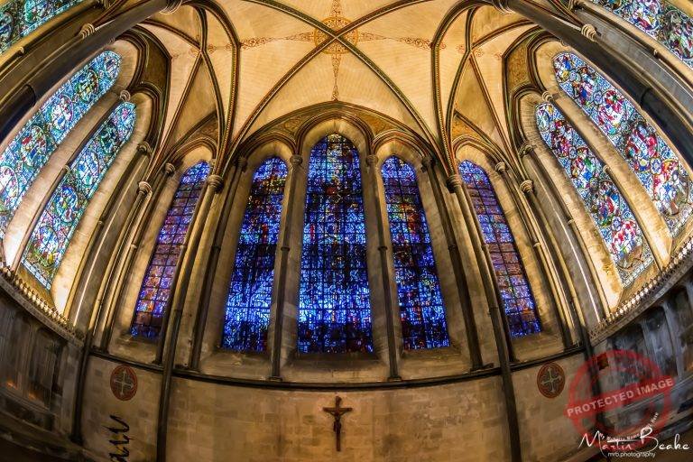 Salisbury Cathedral - Trinity Chapel - Prisoners of Conscience Window by Gabriel Loire