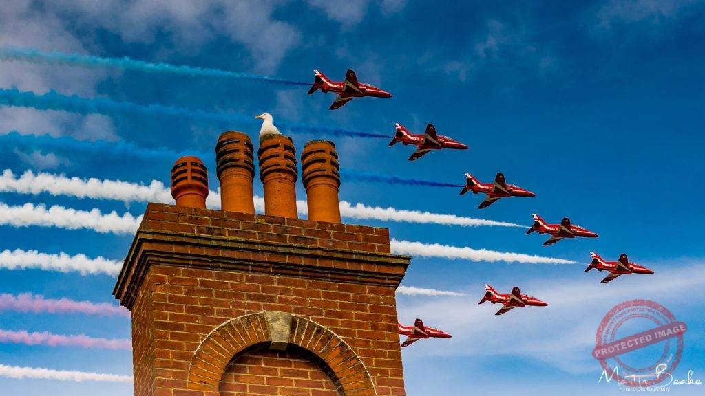 Red Arrows - Seagull Audience