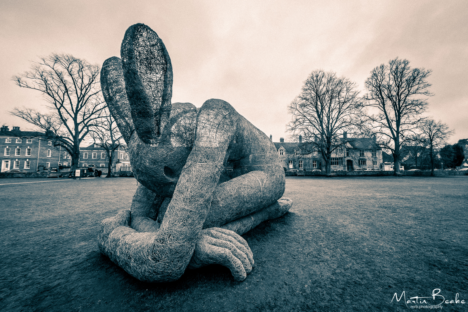 Hare Sculpture - Mother and Child