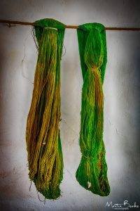 Dried Wool Skeins