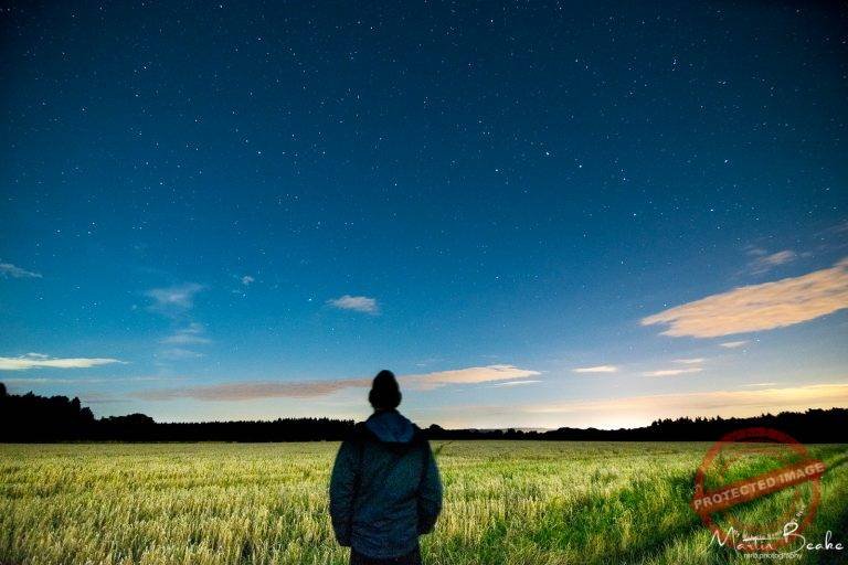 Mr.B looking out for Perseids Meteors