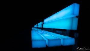 Light Benches - Canary Wharf Winter Lights 2018