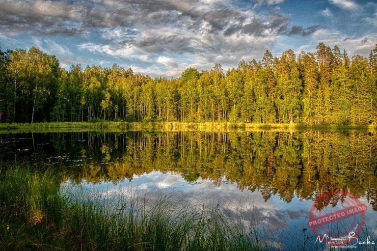 Mirror Lake, Evo, nr Hameenlinna, Finland