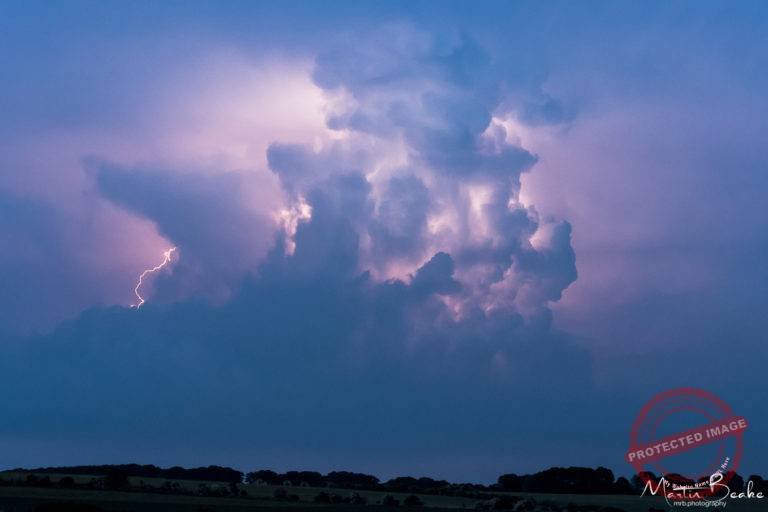 Lightning Storm Over Avebury