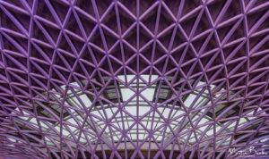 Kings Cross Railway Station Roof Interior