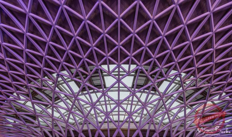Kings Cross Railway Station Roof Interior