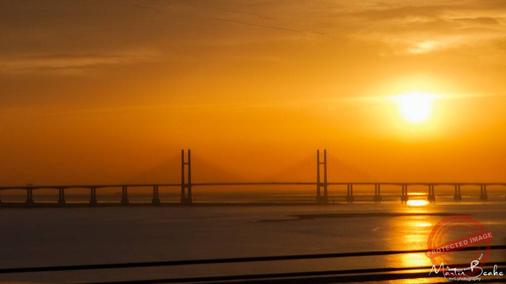 Severn Bridge Sunset